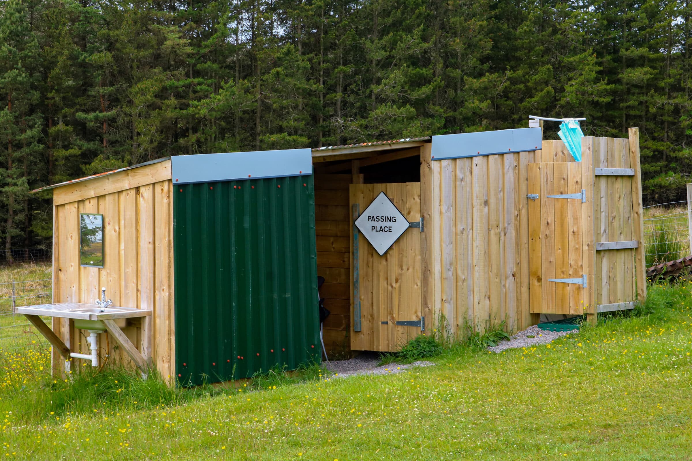 Cabin exterior